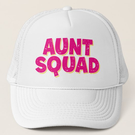 Tante Squad. Trucker Pet (Voorkant)