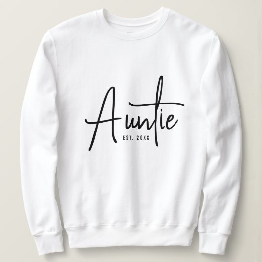 Tante sweatshirt cadeau voor je favoriete tante (Design voorkant)
