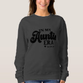 tante sweatshirt in mijn tante era beste tante cad (Voorkant)