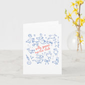 Tante Tante Domme Gans Moederdag Domme Gans A Kaart (Gele Bloem)