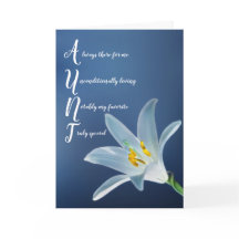 Tante Tante Floral Moederdag Kaart