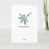 Tante Tante Floral Moederdag Verjaardag Kaart (Achterkant)