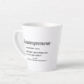 Tante tante Fun Best tante Ever Definition Cadeau Latte Mok (Linkerhoek)