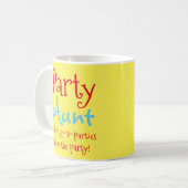 Tante tante Funny Definition Coffee Mok (Voorkant links)