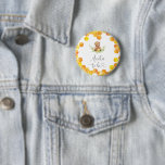 Tante te zijn honing beer knop ronde button 5,7 cm<br><div class="desc">Tante om honing beer knop te zijn. Overeenkomende objecten beschikbaar.</div>