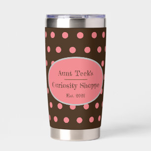 Tante Teek's Curiosity Shoppe Thermal Tumbler Brui Geïsoleerde Drinkbeker