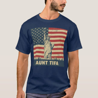 Tante Tifa klassiek vintage T-shirt