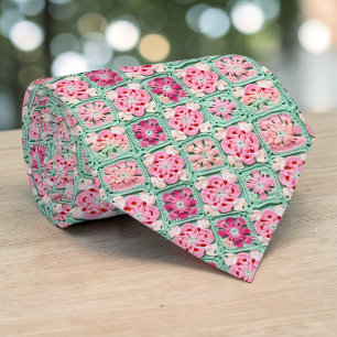 Tante Trut-hakentuch uit de jaren 70 Stropdas