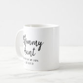 Tante Typografie Definition Family Koffiemok (Voorkant links)