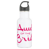 tante van Bride Hot Pink Waterfles (Voorkant)