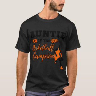 Tante van de basketbalkampioen 11e verjaardag FA T-shirt