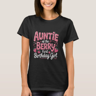 Tante van de Berry Eerste Verjaardag Meisje Sweet T-shirt