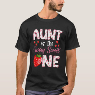 Tante van de Berry Sweet One Strawberry First Birt T-shirt