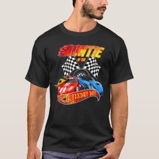 Tante van de Birthday Boy Race Verjaardagsfeestje  T-shirt