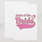 tante van de Bride Briefpapier (Voorkant / Achterkant)