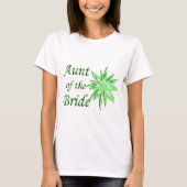 Tante van de Bride Green T-shirt (Voorkant)