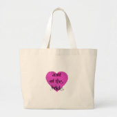 tante van de Bride Grote Tote Bag (Voorkant)