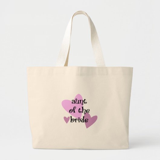 tante van de Bride Grote Tote Bag (Voorkant)
