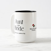 Tante van de Bride heeft haar Mok Caffeine Fix nod (Voorkant links)