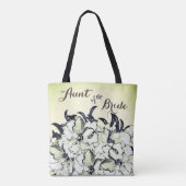 Tante van de Bride Light Green Canvas tas (Achterkant)