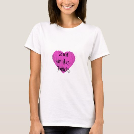 tante van de Bride T-shirt (Voorkant)