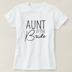 Tante van de bruid - Bijpassende familie bruiloft T-shirt