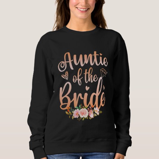 Tante Van De Bruid   Bruiloft Feest   Vrouwen Trui (Voorkant)