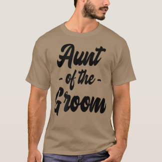 Tante van de bruidegom Bachelorette Matching Groep T-shirt