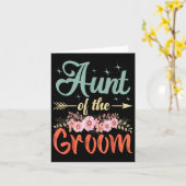 Tante Van De Bruidegom Geschenken Mama Bruid Bruid Kaart (Gele Bloem)