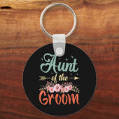 Tante Van De Bruidegom Geschenken Mama Bruid Bruid Sleutelhanger (Voorkant)
