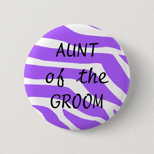 Tante van de brutomassa ronde button 5,7 cm (Voorkant)