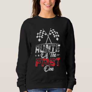 Tante van de Fast One First Birthday Racing Car F Trui