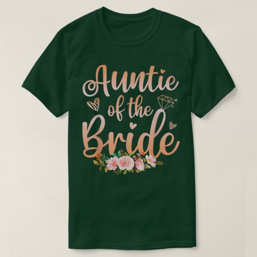 tante van de grappige bruidsshowVrouwen T-shirt (Design voorkant)