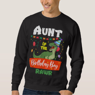 Tante van de jongere jongen Dinosaur Raptor tante Trui