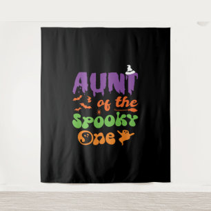 Tante van de Spooky One Halloween Family Matching Wandkleed
