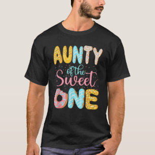 Tante van de Sweet One Tante Donuts Family Matchin T-shirt