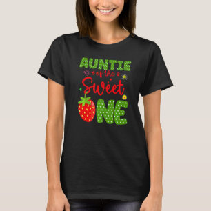 Tante van de Verjaardag Een Aardbei 1e Fruit B T-shirt