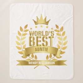 Tante van de wereld, tante Gold Fun Sherpa Deken