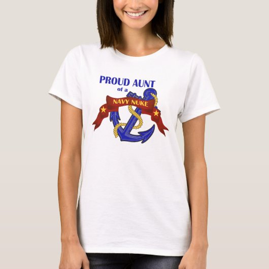 Tante van een Navy Nuke T-shirt (Voorkant)
