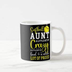 Tante van een Softll-speler Tante trots tante van Koffiemok