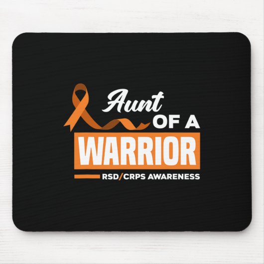 Tante van een Warrior Support Supporter RSD CRPS A Muismat (Voorkant)