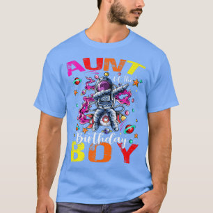 Tante van het 'Birthday Boy Astronaut Boy Space'-t T-shirt