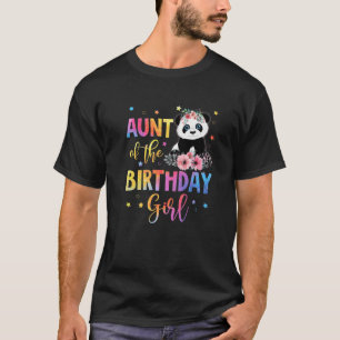 tante van het meisje van de dag dat Beer Panda moe T-shirt
