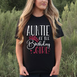 tante van het meisjesplein op maat t-shirt<br><div class="desc">Wilt u ervoor zorgen dat het verjaardagsfeest van uw familie een enorm succes is? Dan krijg ze shirten. Met onze tante van het shirt van het verjaardagsmeisje, kan je al je geliefden geweldig laten zien op hun speciale dag. Niet alleen zullen ze er goed uitzien, maar ze zullen zich extra...</div>