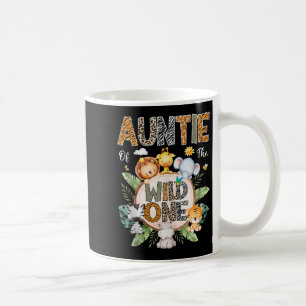 Tante van het Wilde Een Eerste Verjaardag Safari J Koffiemok