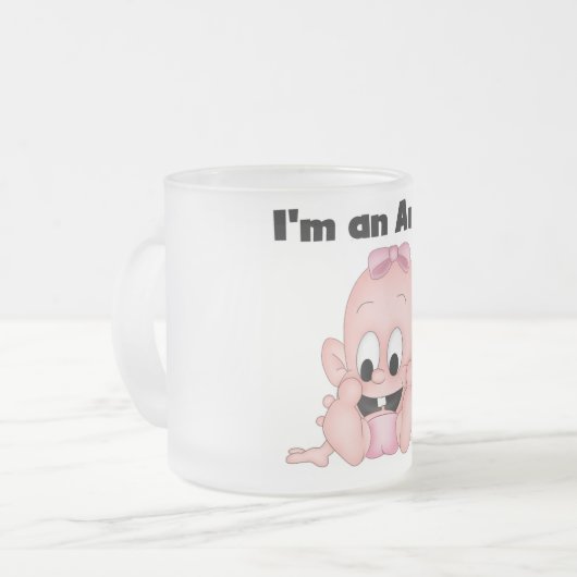 tante van New Niece Tshirts en Gifts Matglas Koffiemok (Voorkant links)