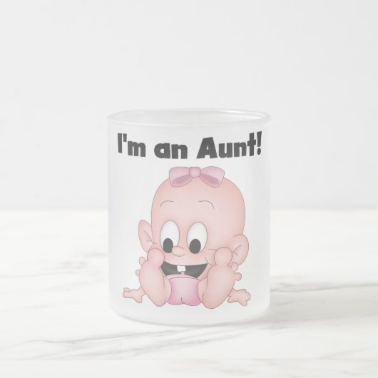 tante van New Niece Tshirts en Gifts Matglas Koffiemok (Center)