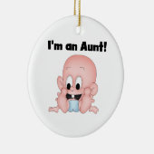 Tante van Nieuwe Neef T-shirts en geschenken Keramisch Ornament (Rechts)