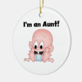Tante van Nieuwe Neef T-shirts en geschenken Keramisch Ornament (Links)
