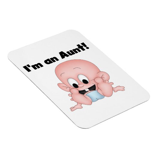 Tante van Nieuwe Neef T-shirts en geschenken Magneet (Rechterzijde)